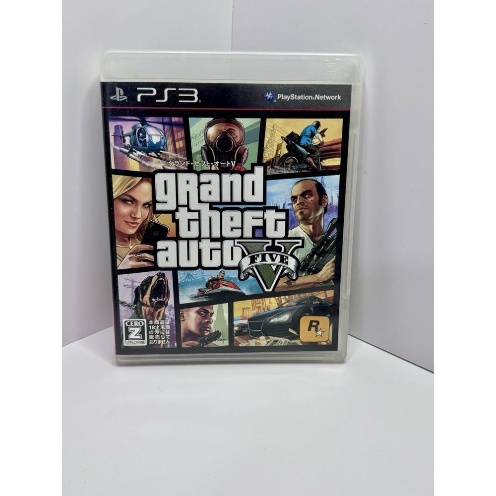 Grand Theft Auto 5 GTAV (PlayStation PS3) Japan Import